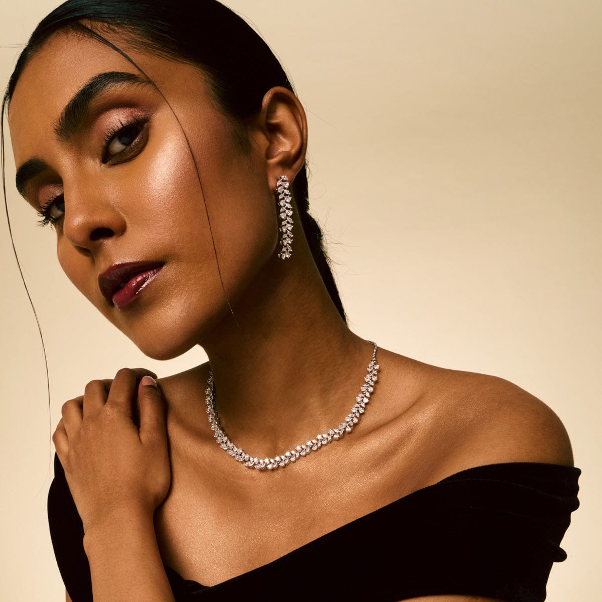 Zircon Necklace Zircon Necklace 191866