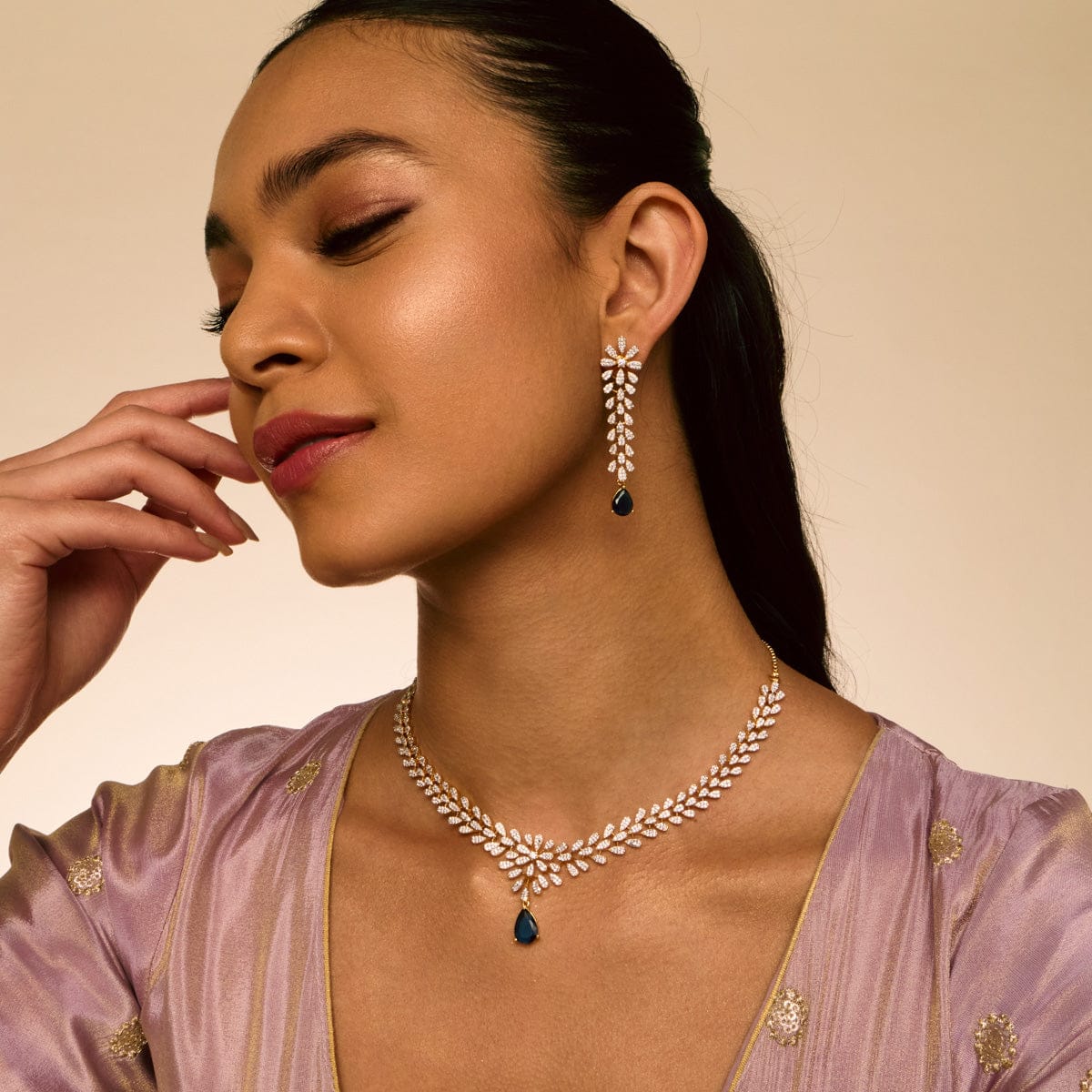 Zircon Necklace Zircon Necklace 191871