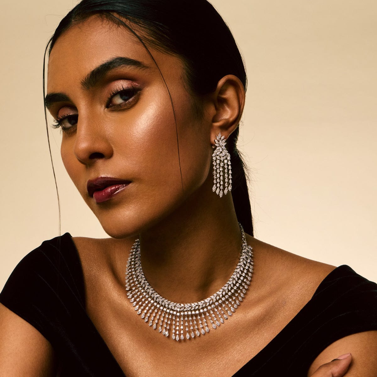 Zircon Necklace Zircon Necklace 192269