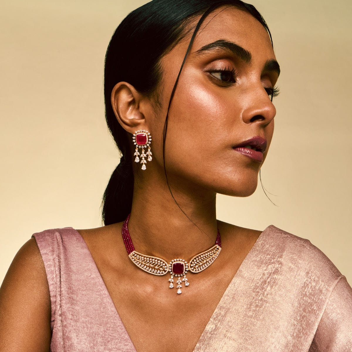 Zircon Necklace Zircon Necklace 192309