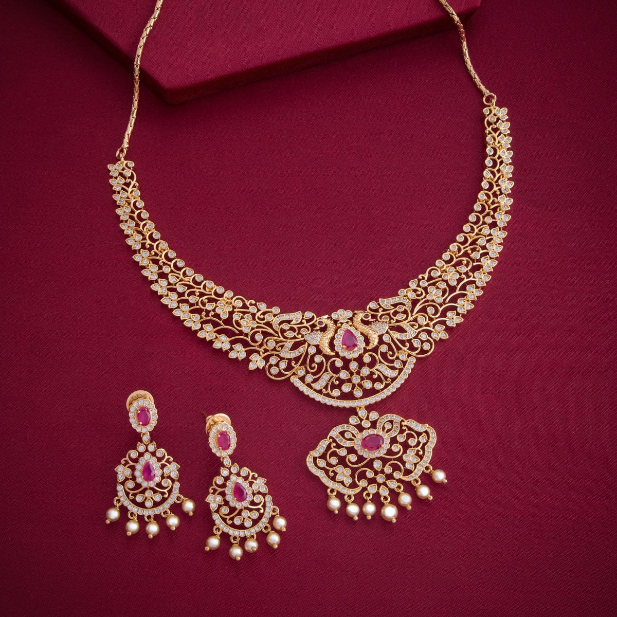 Zircon Necklace Zircon Necklace 192322