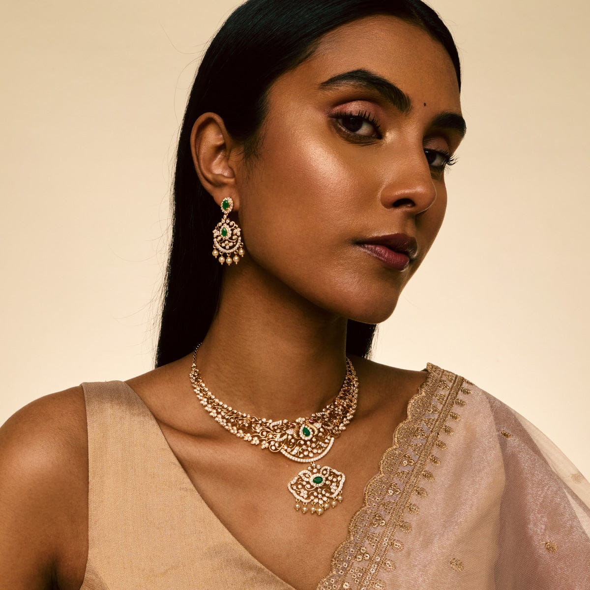 Zircon Necklace Zircon Necklace 192322