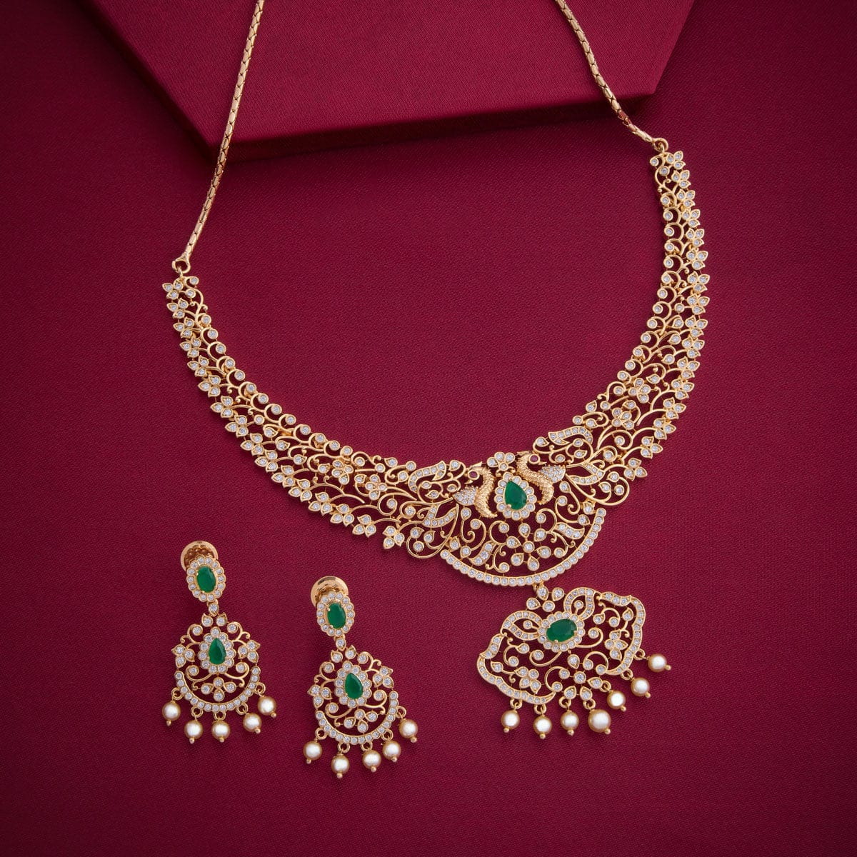 Zircon Necklace Zircon Necklace 192322