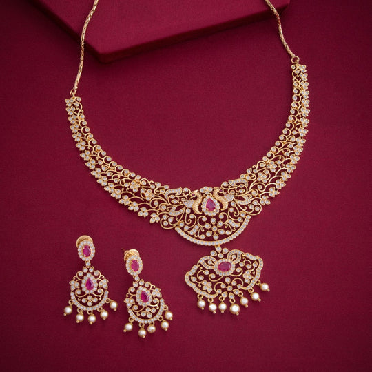 Zircon Necklace Zircon Necklace 192322
