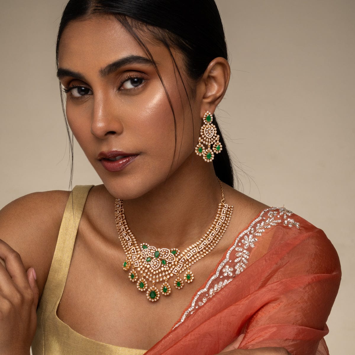 Zircon Necklace Zircon Necklace 192323