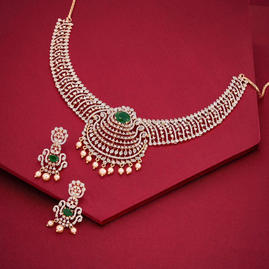 Zircon Necklace Zircon Necklace 192324