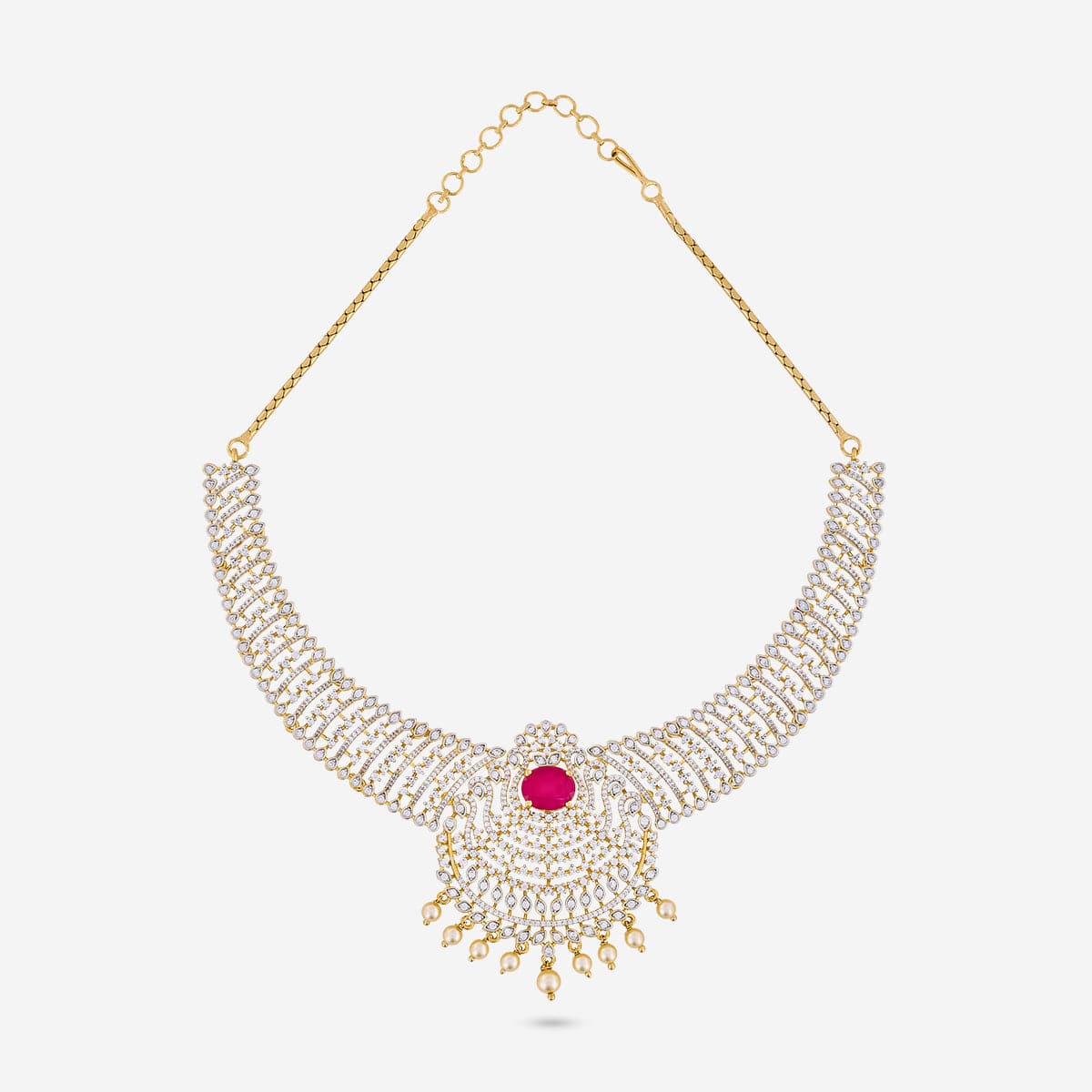 Zircon Necklace Zircon Necklace 192324