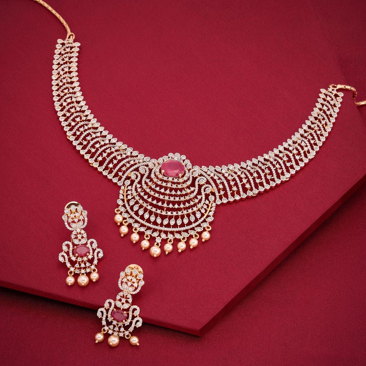 Zircon Necklace Zircon Necklace 192324