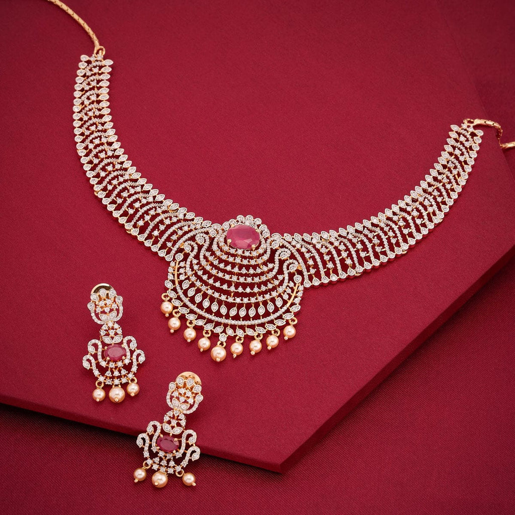 Zircon Necklace Zircon Necklace 192324