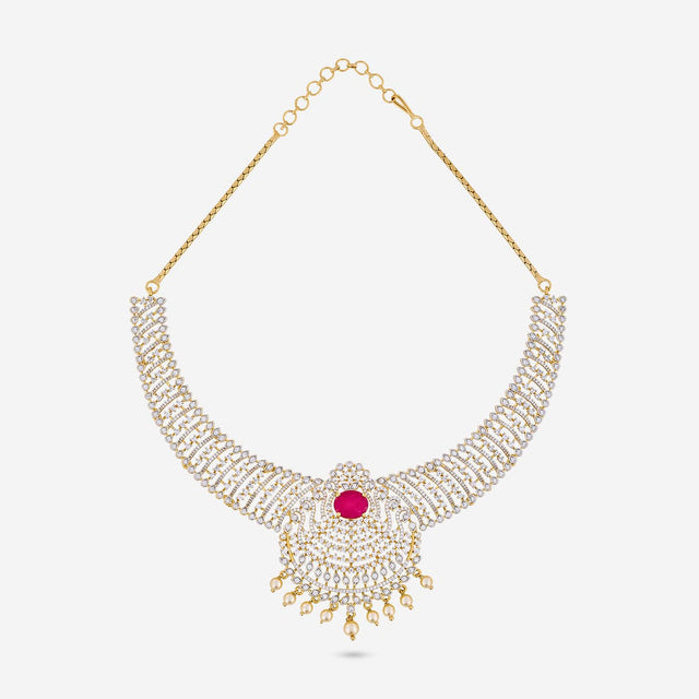Zircon Necklace Zircon Necklace 192324