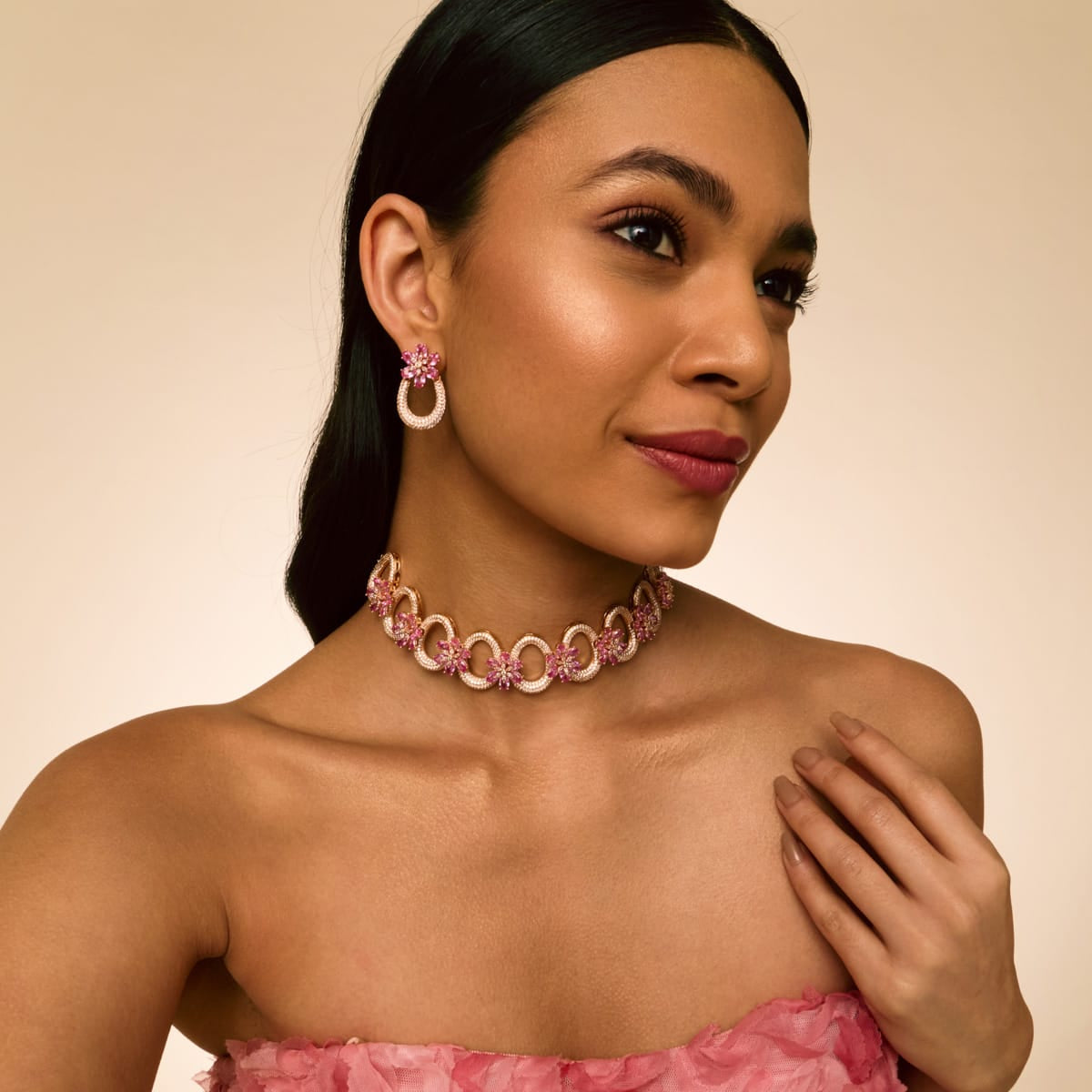Zircon Necklace Zircon Necklace 192386