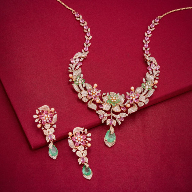 Zircon Necklace Zircon Necklace 192399