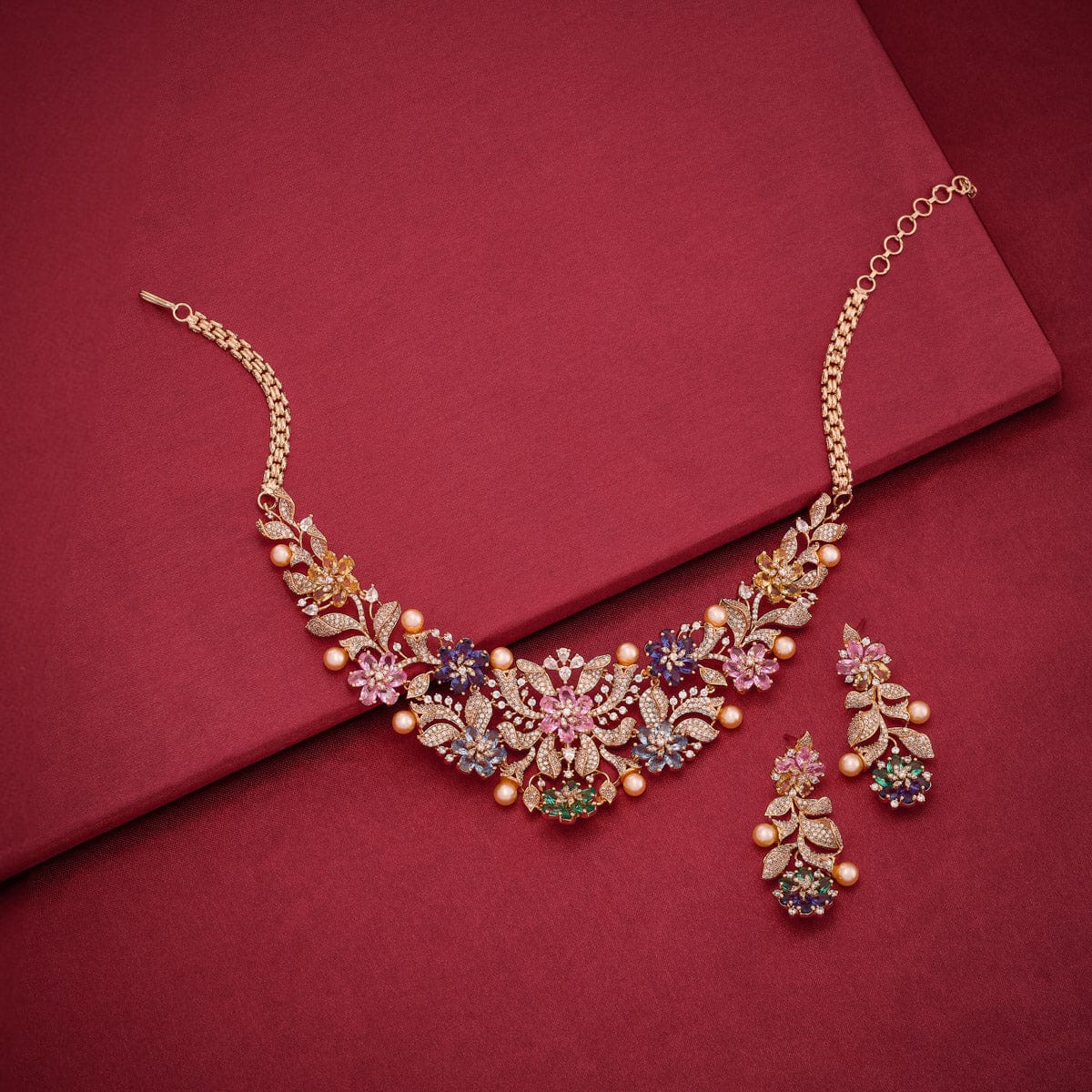 Zircon Necklace Zircon Necklace 192400