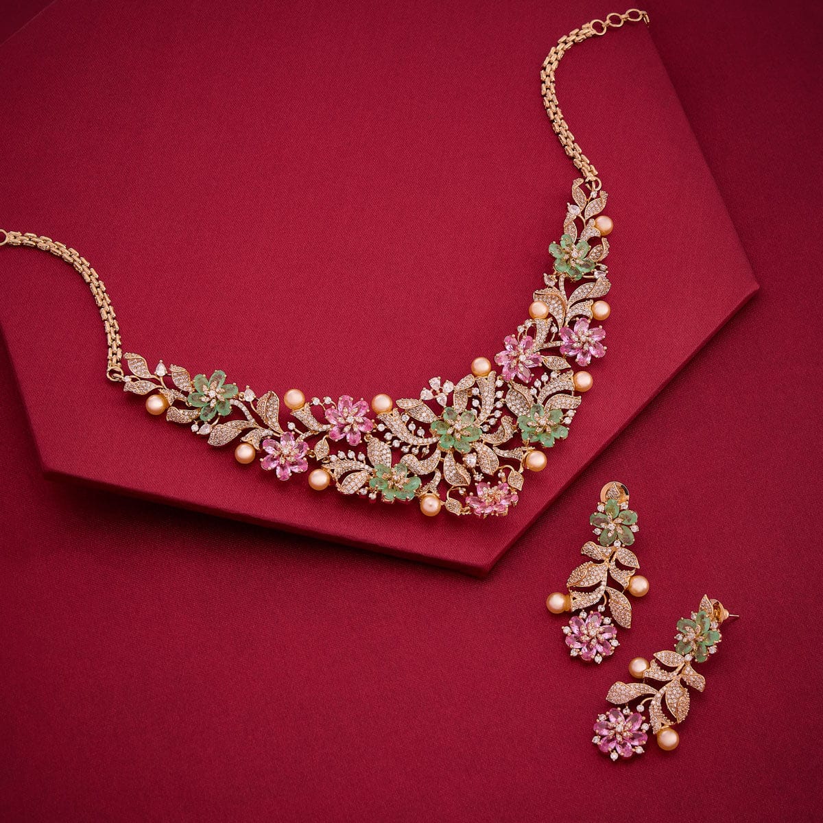 Zircon Necklace Zircon Necklace 192400