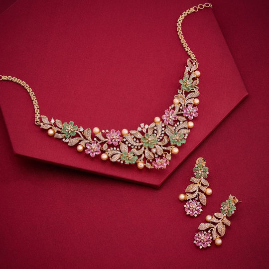 Zircon Necklace Zircon Necklace 192400