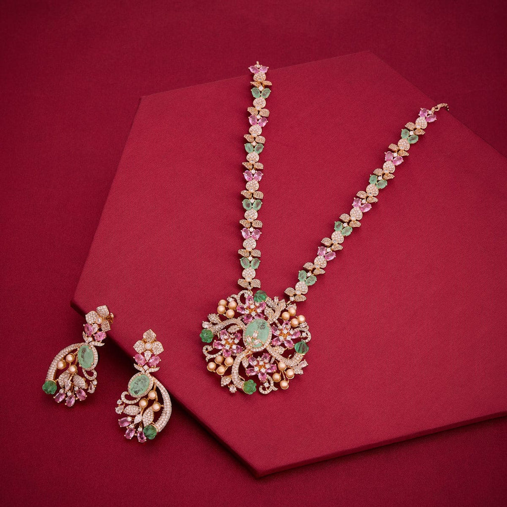 Zircon Necklace Zircon Necklace 192401