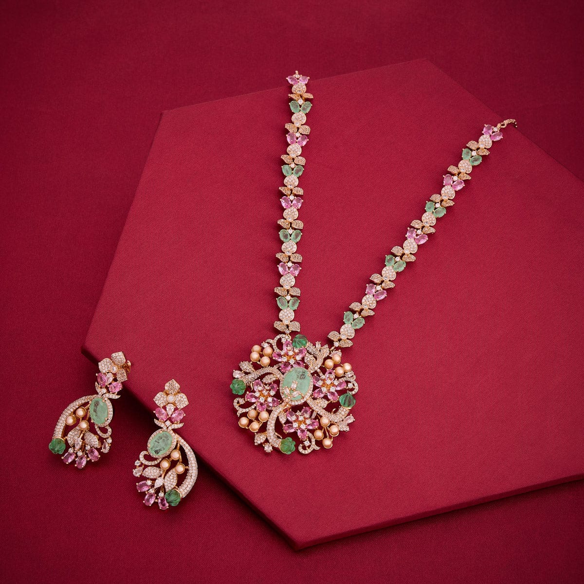 Zircon Necklace Zircon Necklace 192401