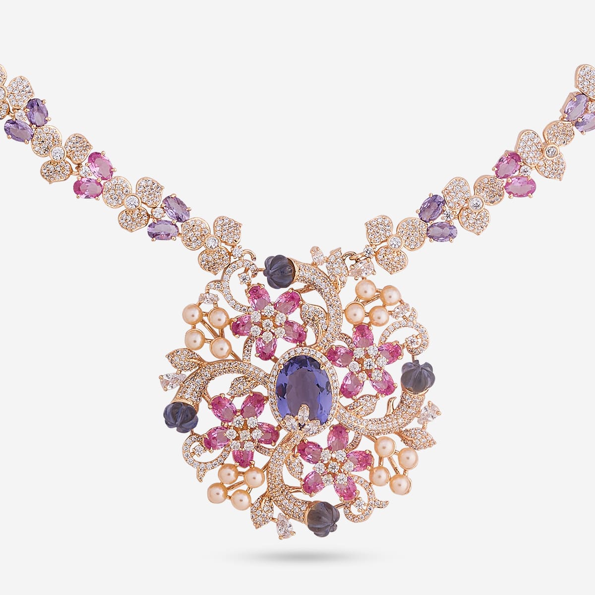 Zircon Necklace Zircon Necklace 192401