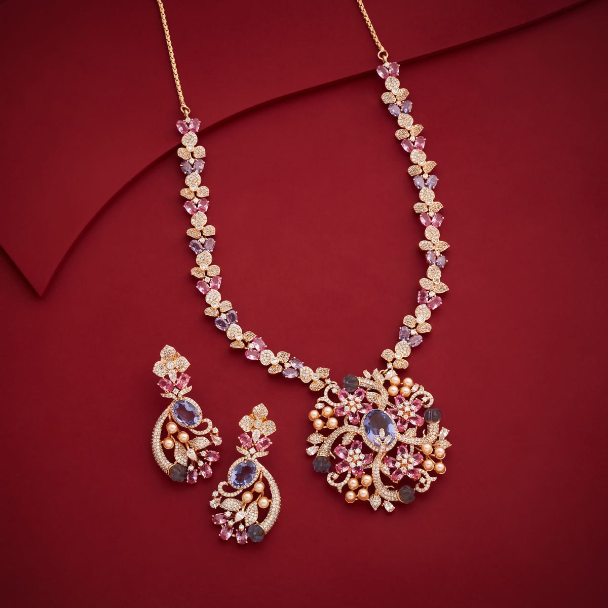 Zircon Necklace Zircon Necklace 192401