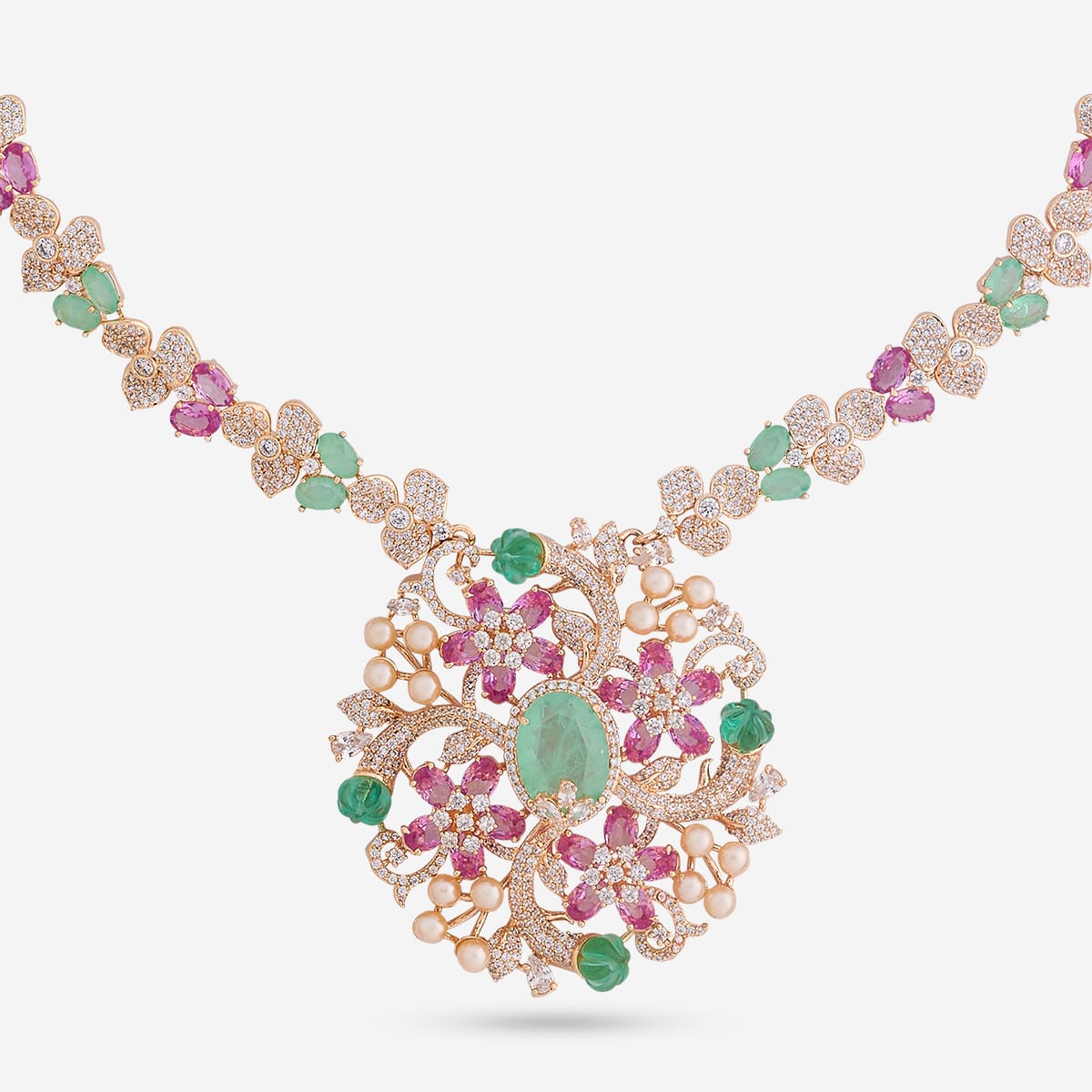 Zircon Necklace Zircon Necklace 192401