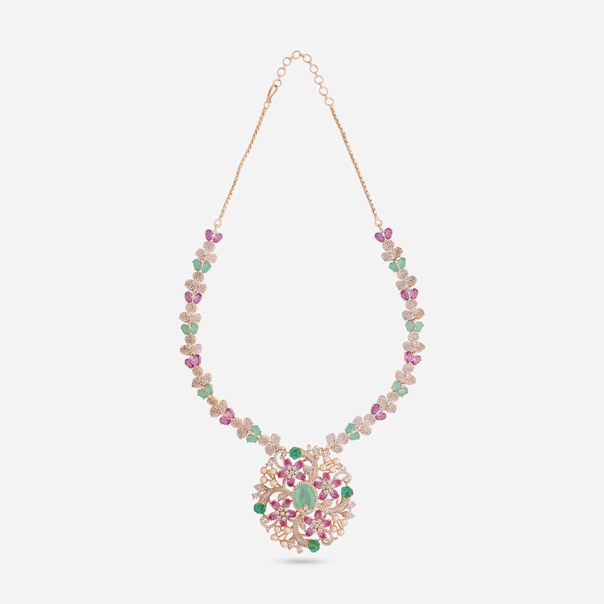 Zircon Necklace Zircon Necklace 192401