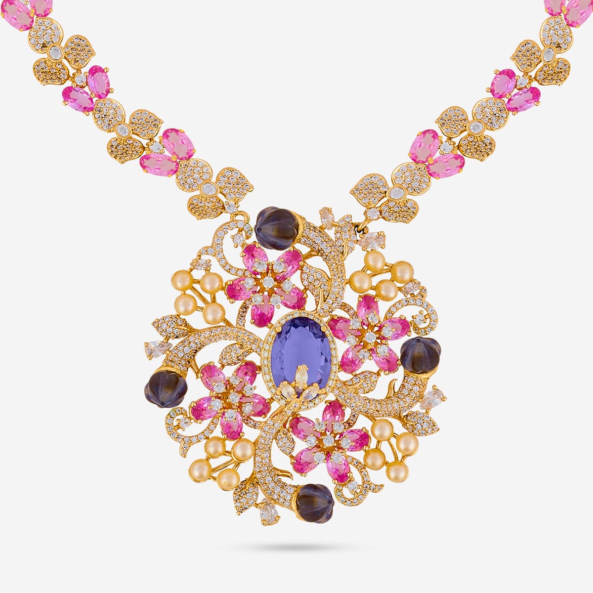 Zircon Necklace Zircon Necklace 192401