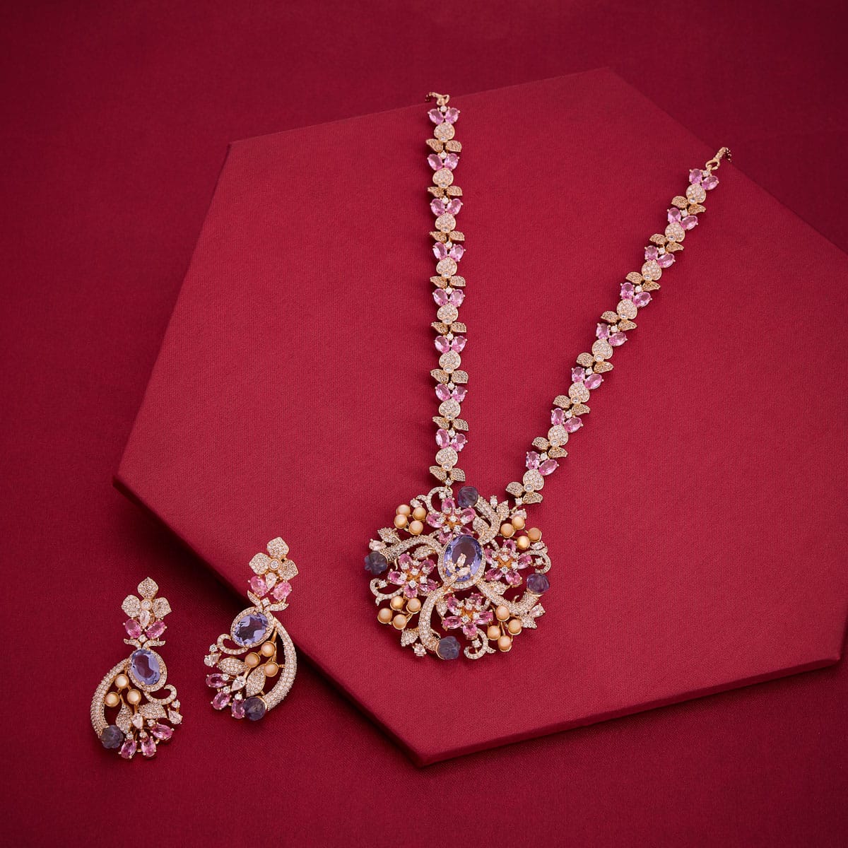 Zircon Necklace Zircon Necklace 192401