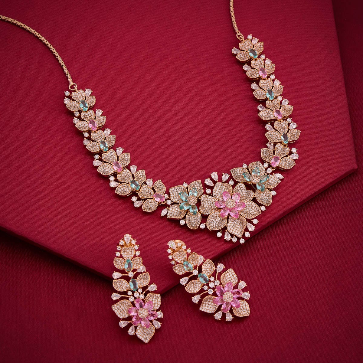 Zircon Necklace Zircon Necklace 192402