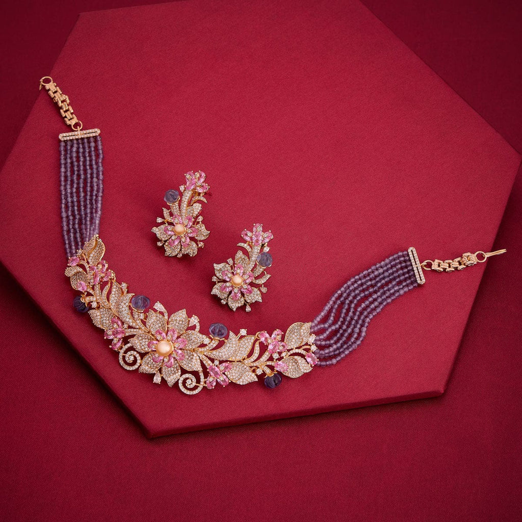 Zircon Necklace Zircon Necklace 192404