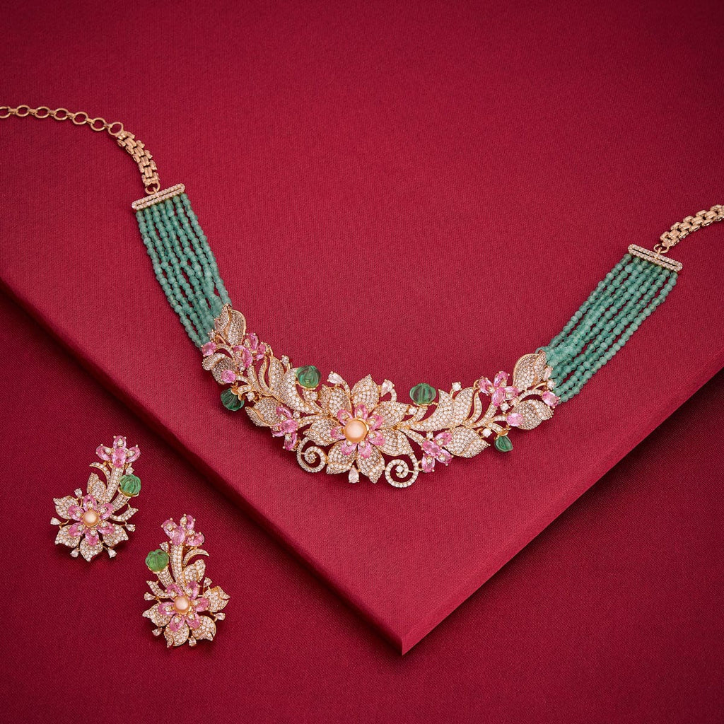 Zircon Necklace Zircon Necklace 192404