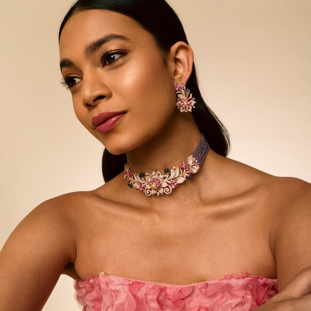 Zircon Necklace Zircon Necklace 192404