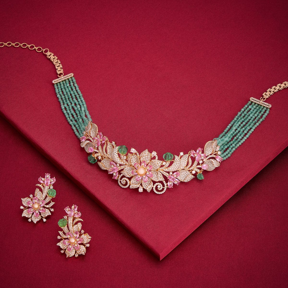 Zircon Necklace Zircon Necklace 192404