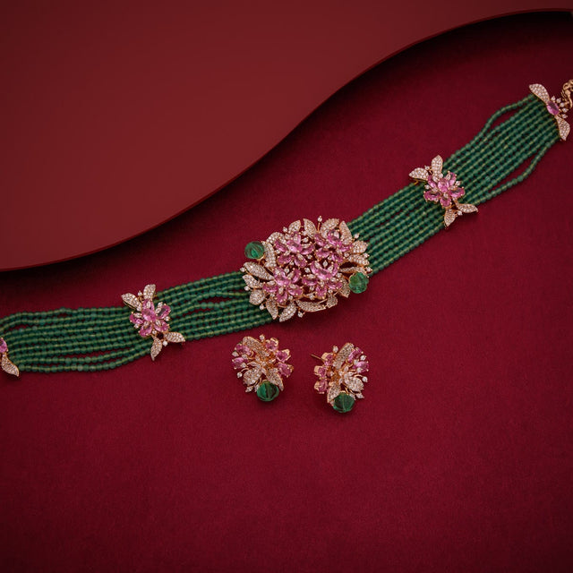 Zircon Necklace Zircon Necklace 192405
