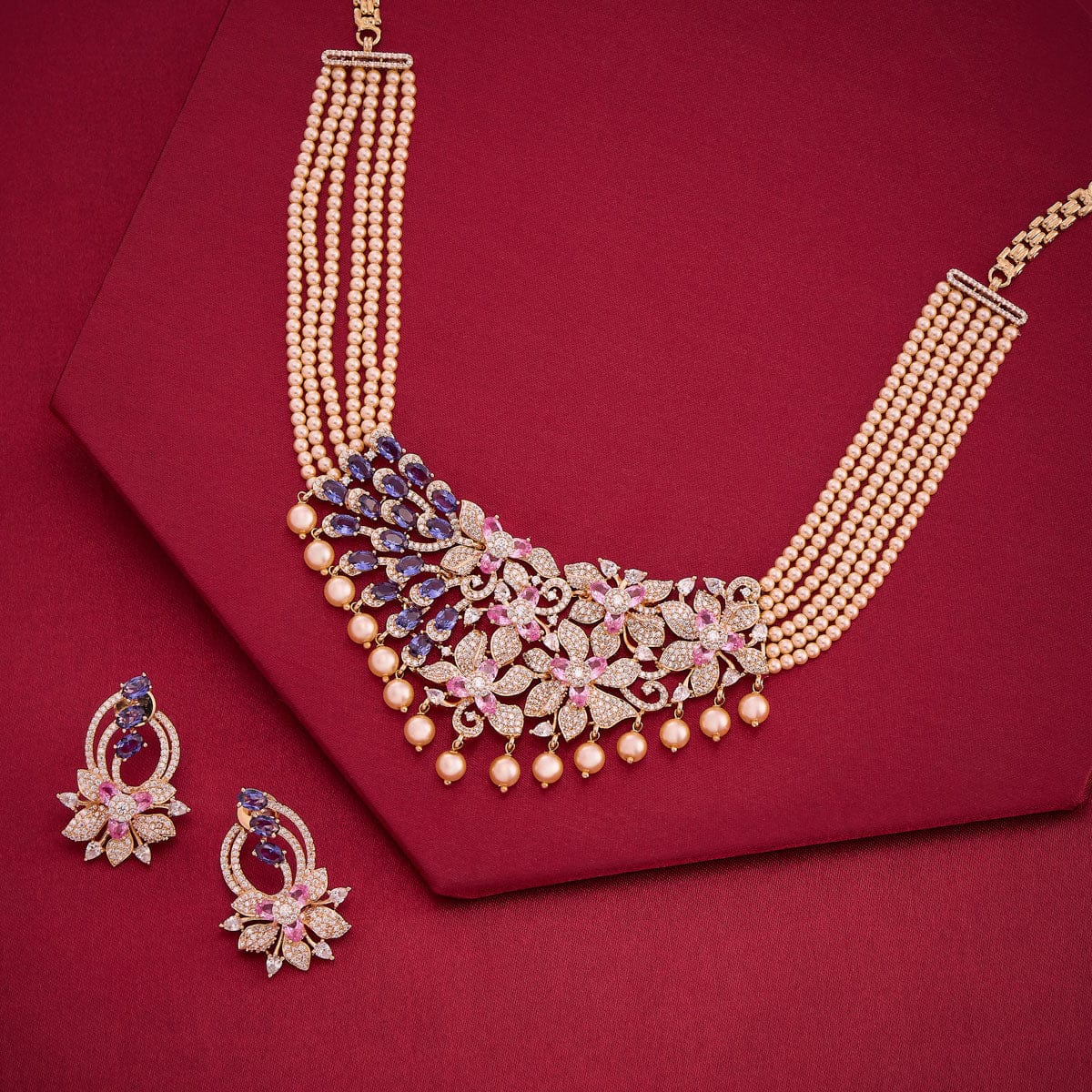 Zircon Necklace Zircon Necklace 192406