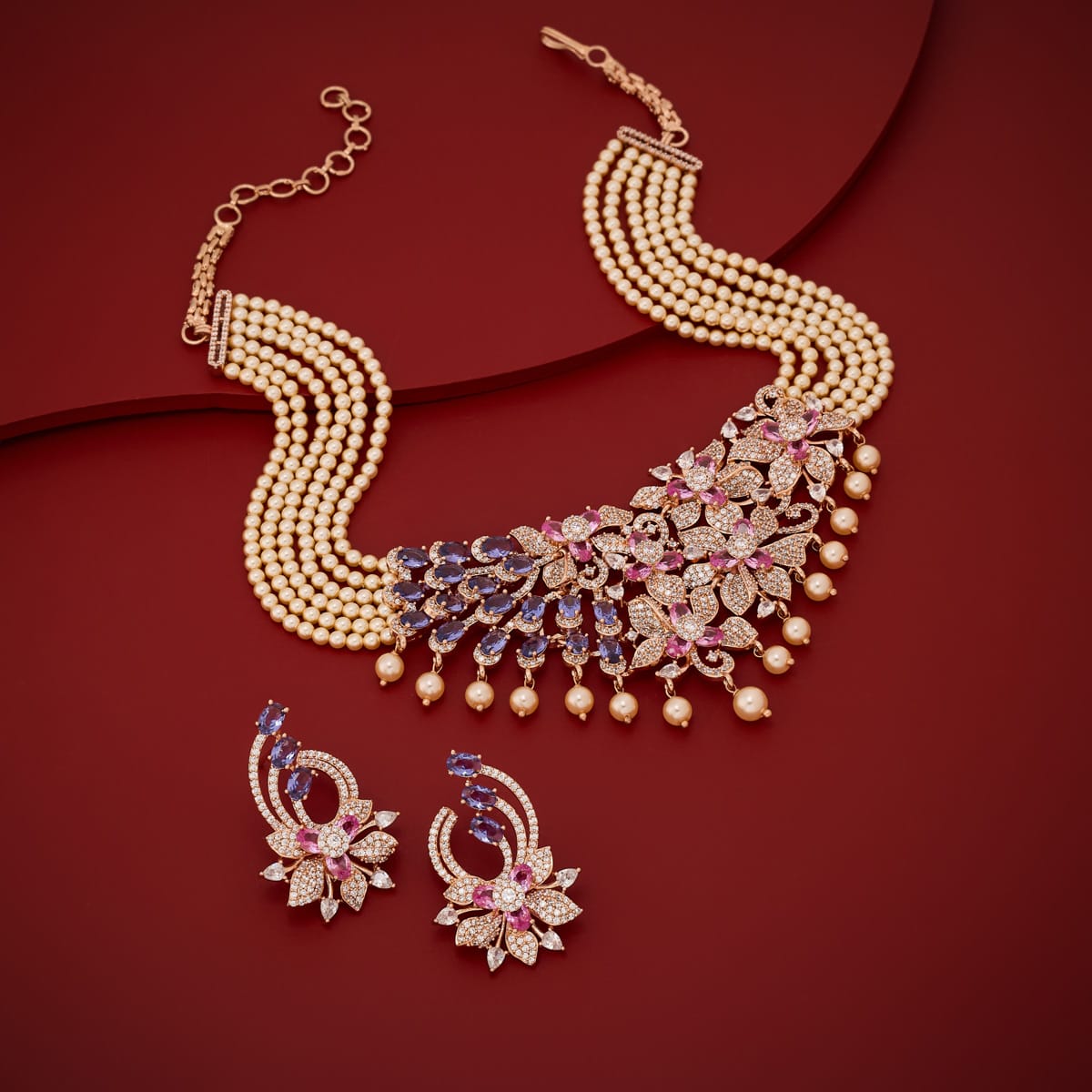 Zircon Necklace Zircon Necklace 192406