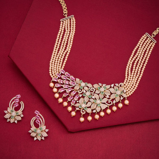 Zircon Necklace Zircon Necklace 192406