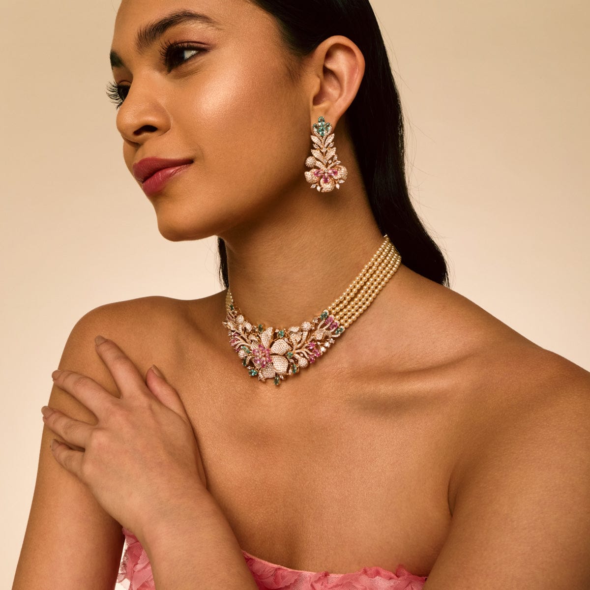 Zircon Necklace Zircon Necklace 192407