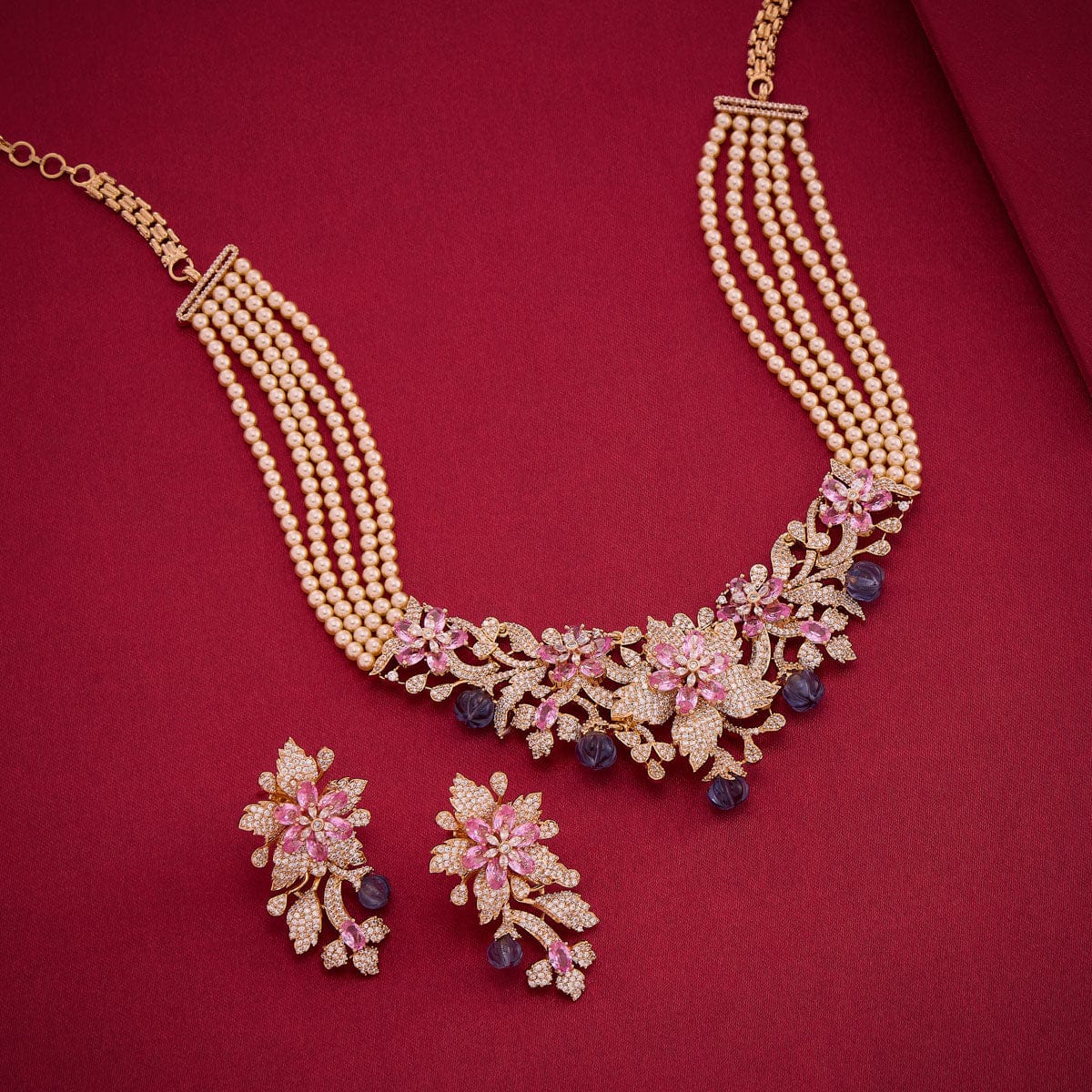 Zircon Necklace Zircon Necklace 192408