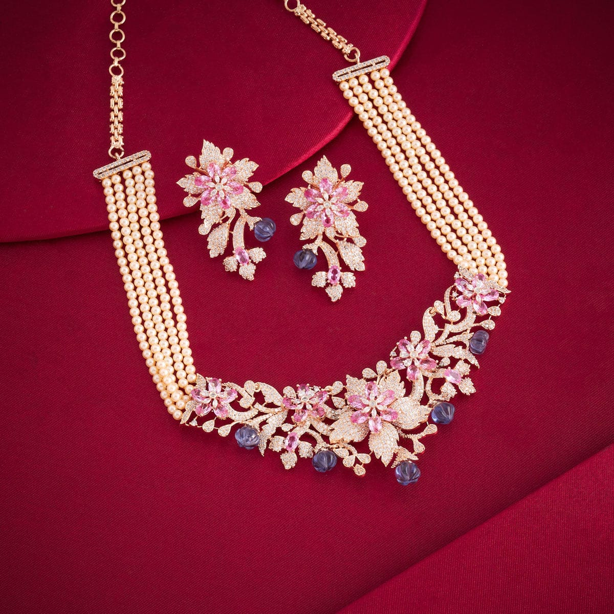 Zircon Necklace Zircon Necklace 192408