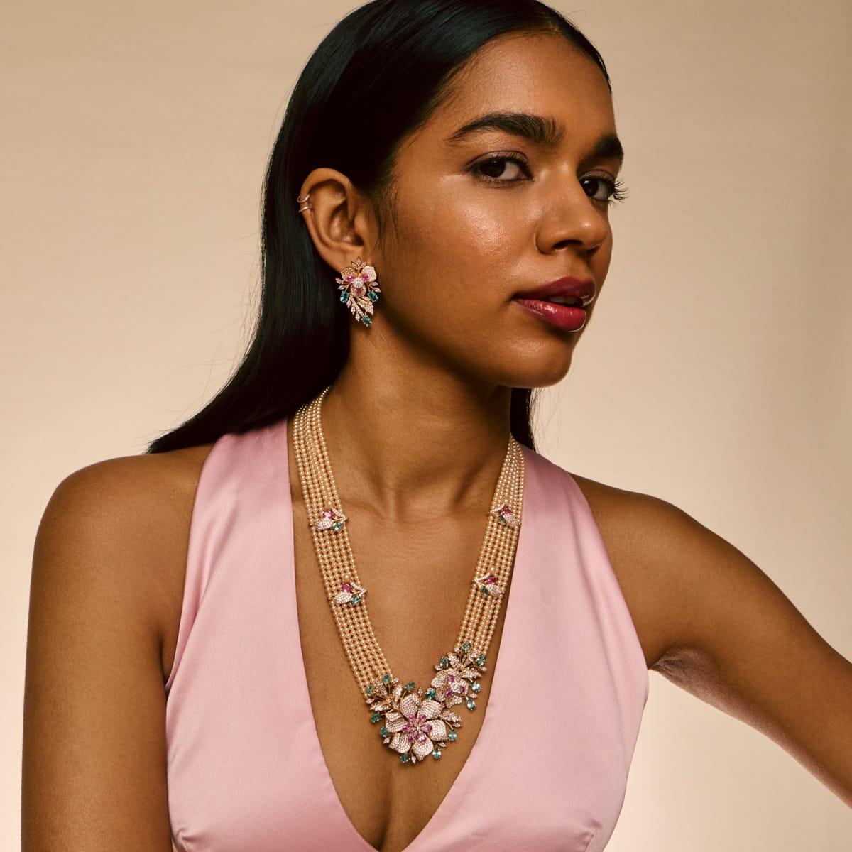 Zircon Necklace Zircon Necklace 192409