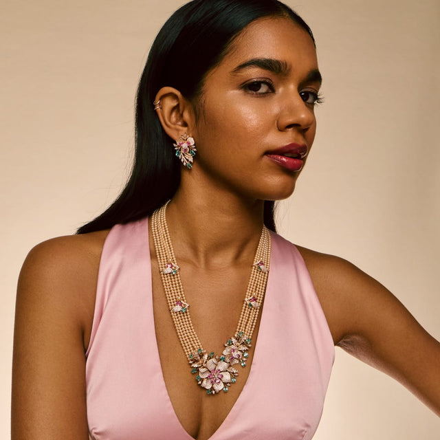 Zircon Necklace Zircon Necklace 192409