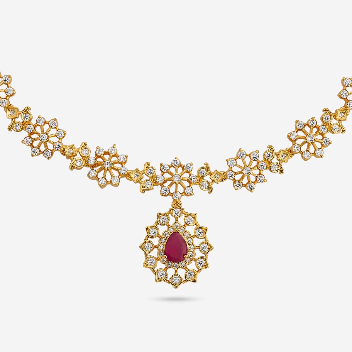Zircon Necklace Zircon Necklace 192622