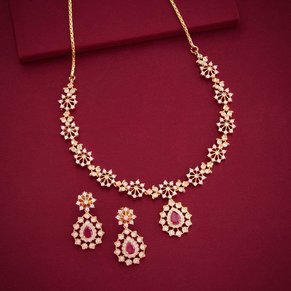 Zircon Necklace Zircon Necklace 192622