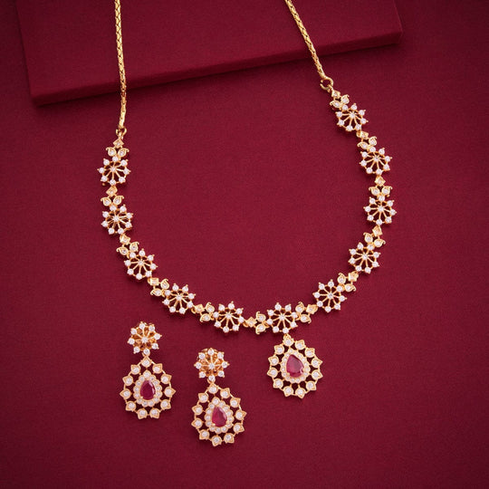 Zircon Necklace Zircon Necklace 192622