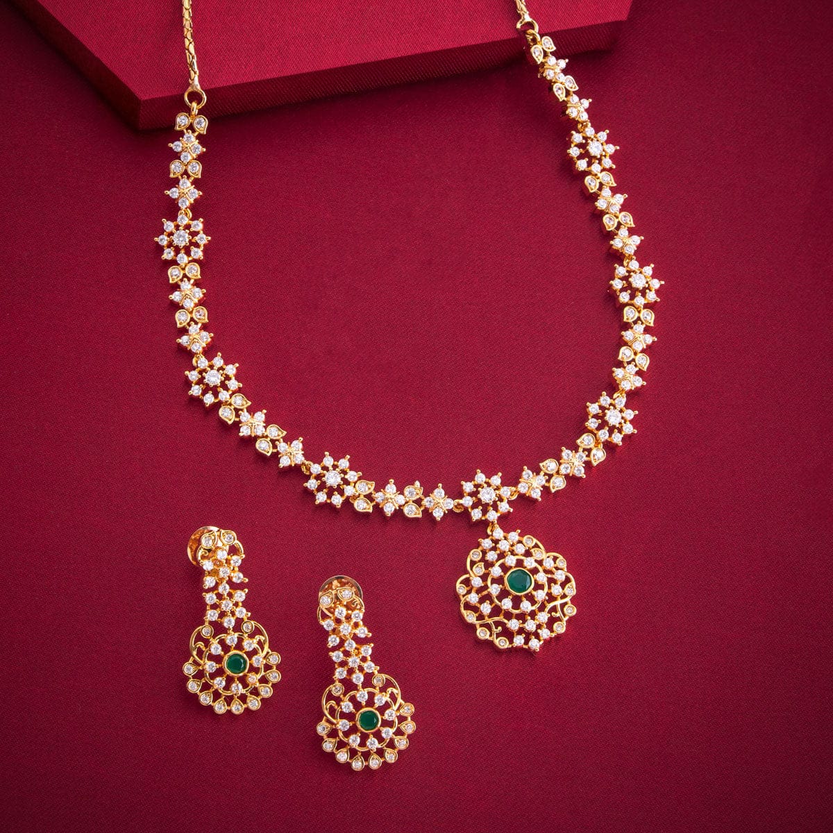 Zircon Necklace Zircon Necklace 192623