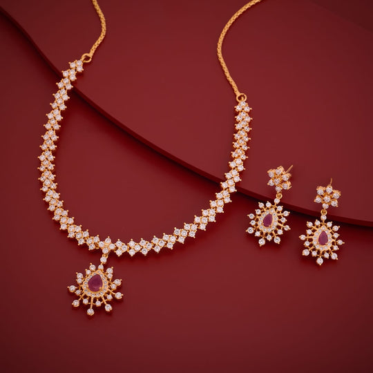 Zircon Necklace Zircon Necklace 192625