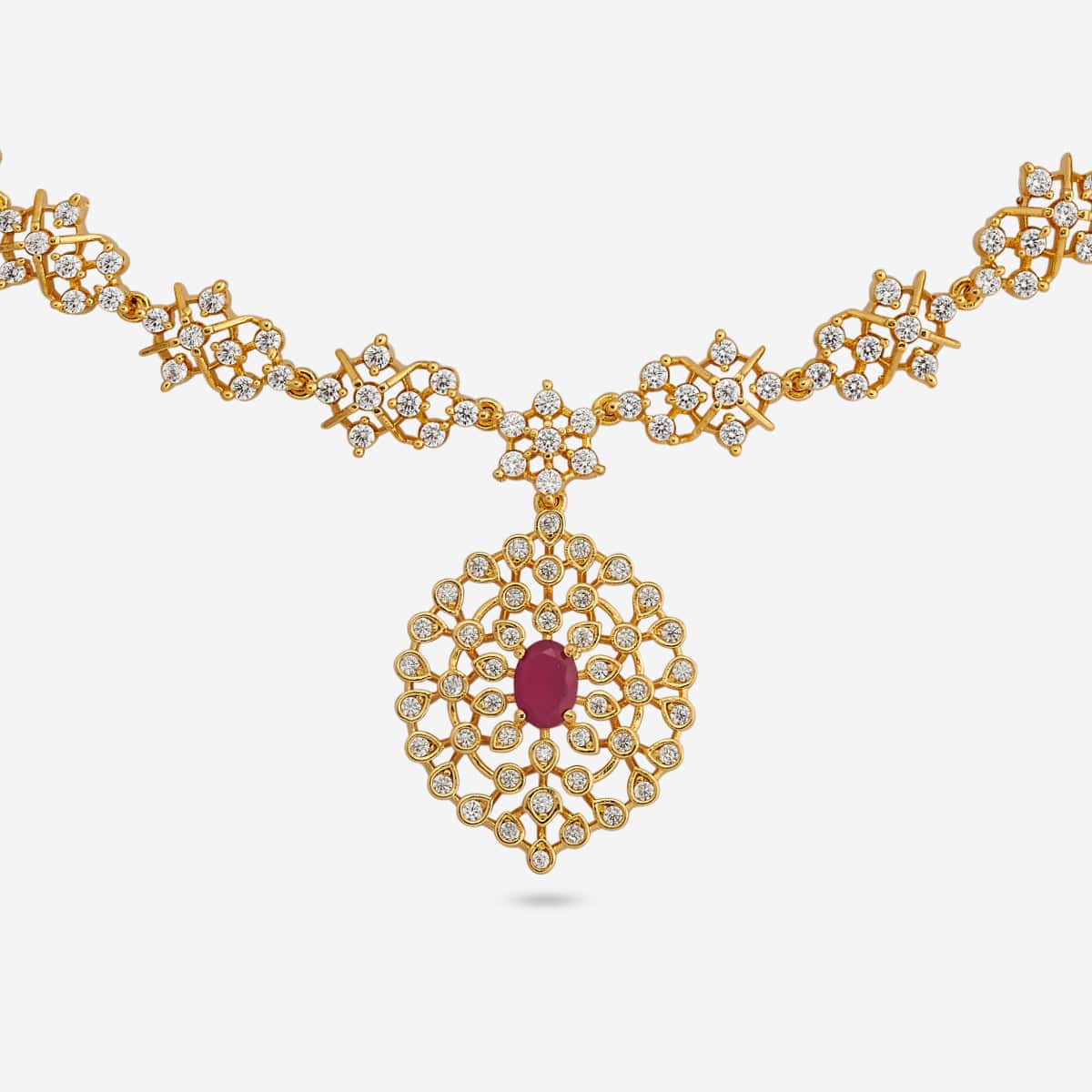 Zircon Necklace Zircon Necklace 192629