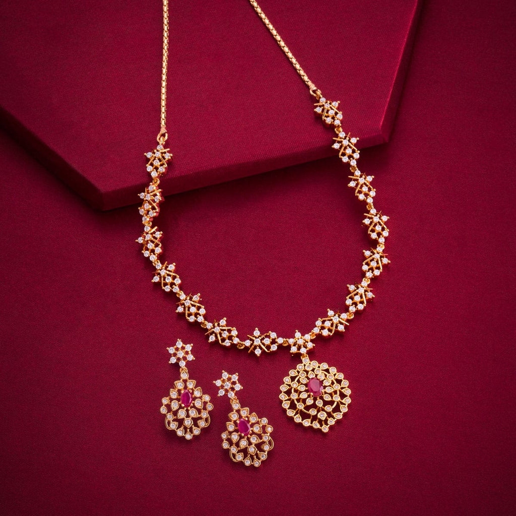 Zircon Necklace Zircon Necklace 192629