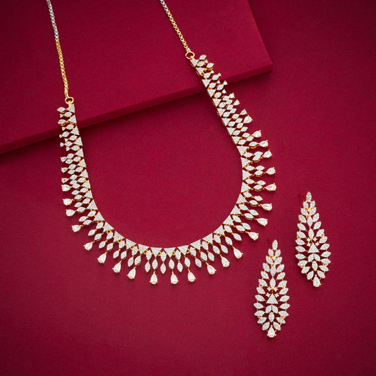 Zircon Necklace Zircon Necklace 193098