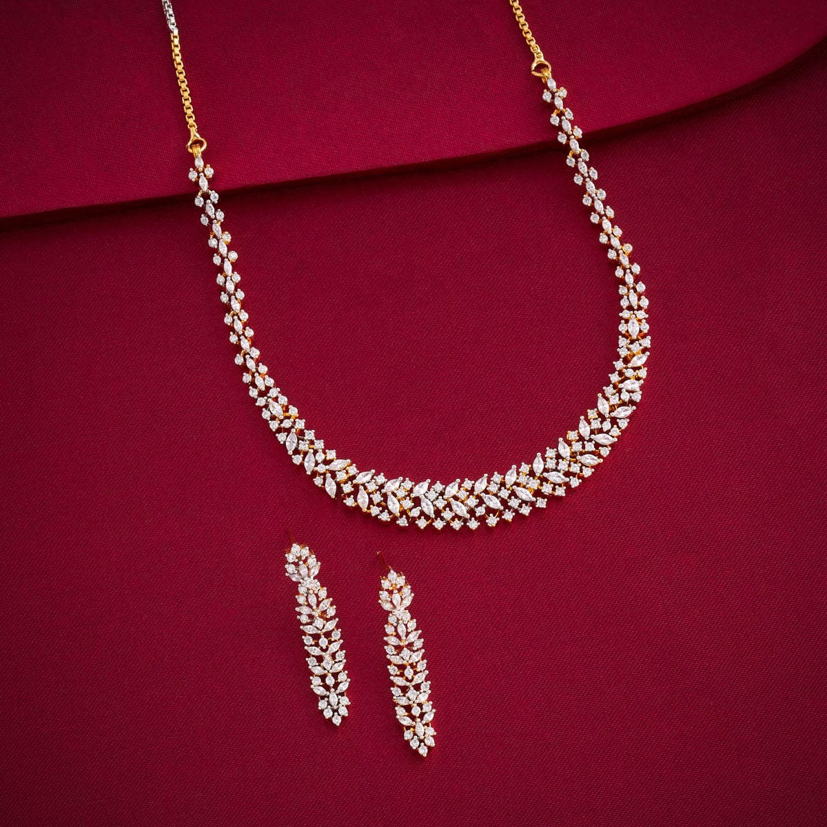 Zircon Necklace Zircon Necklace 193101